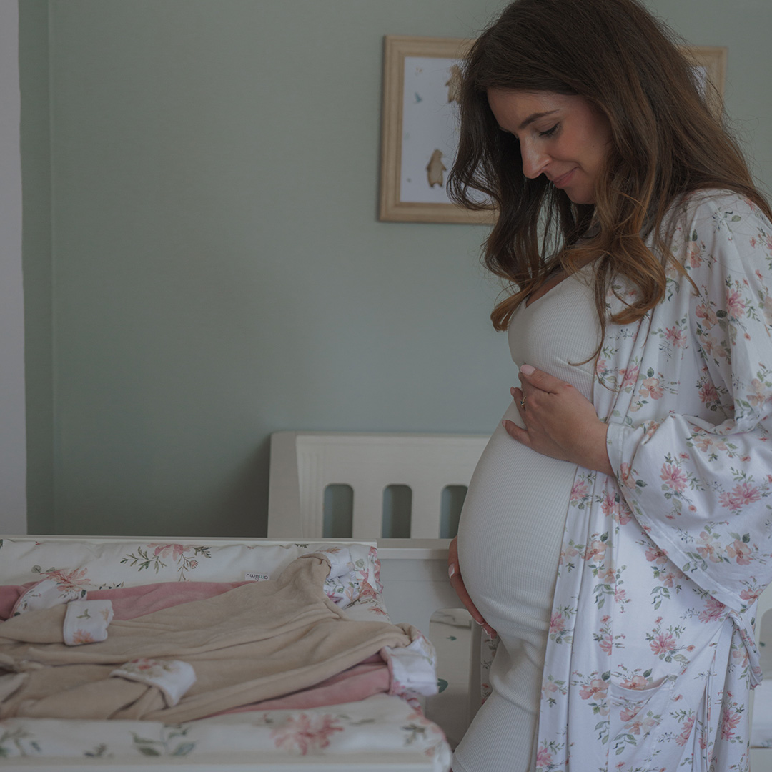 Kimono / szlafrok ciążowy Magiczny Ogród gallery 1