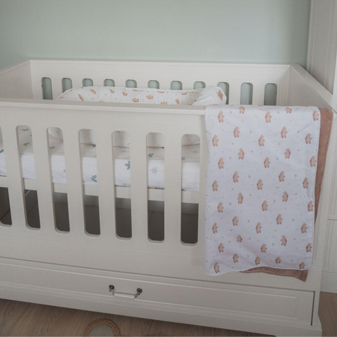 Kocyk bawełniany dla niemowlaka Miś Henry gallery 1