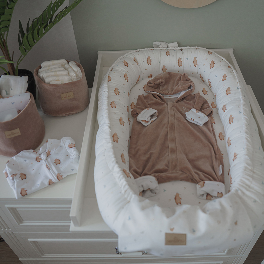 Pojemnik na akcesoria Safari latte gallery 3