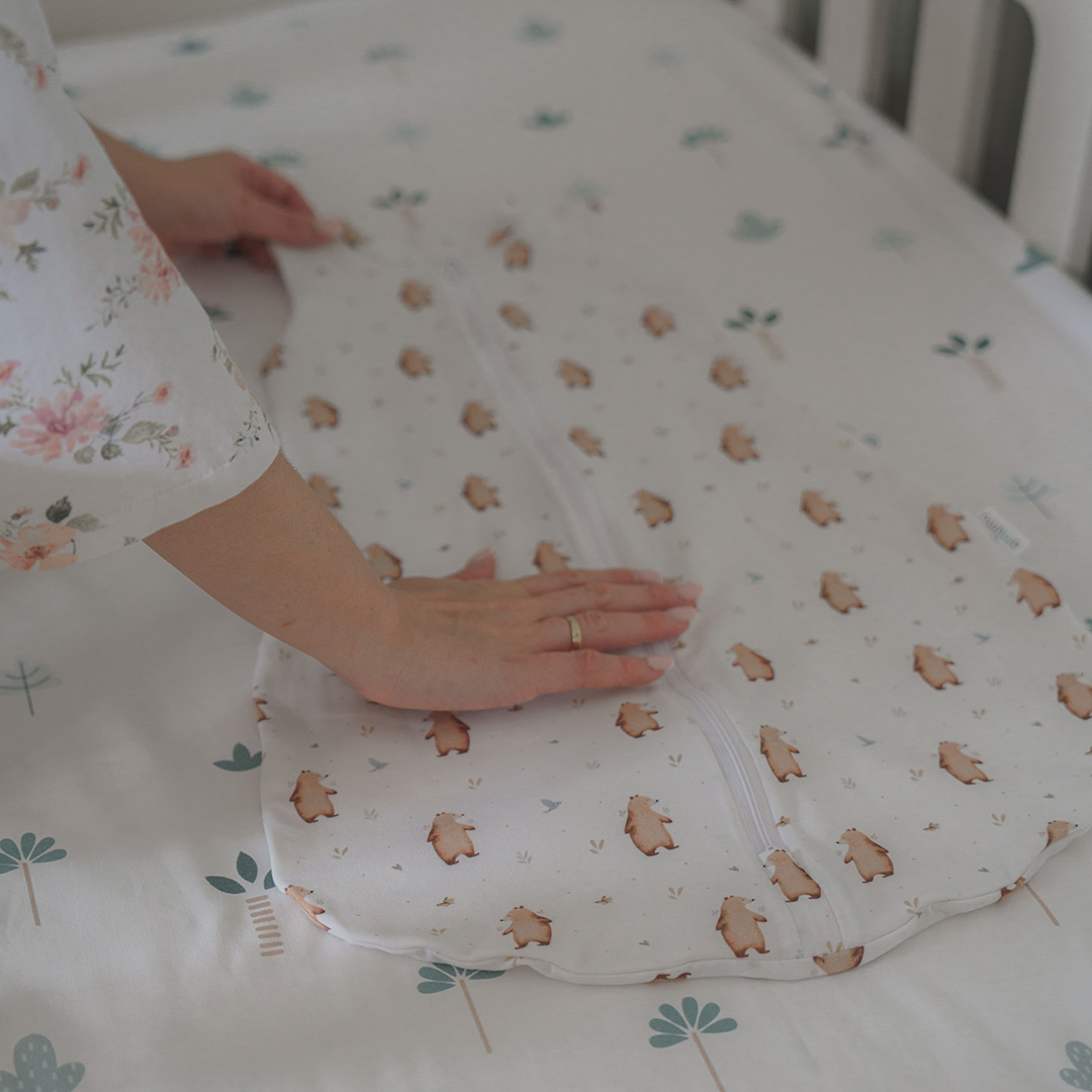 Otulacz do spania - śpiworek 2w1 dla noworodka 1.5 TOG Miś Henry gallery 1