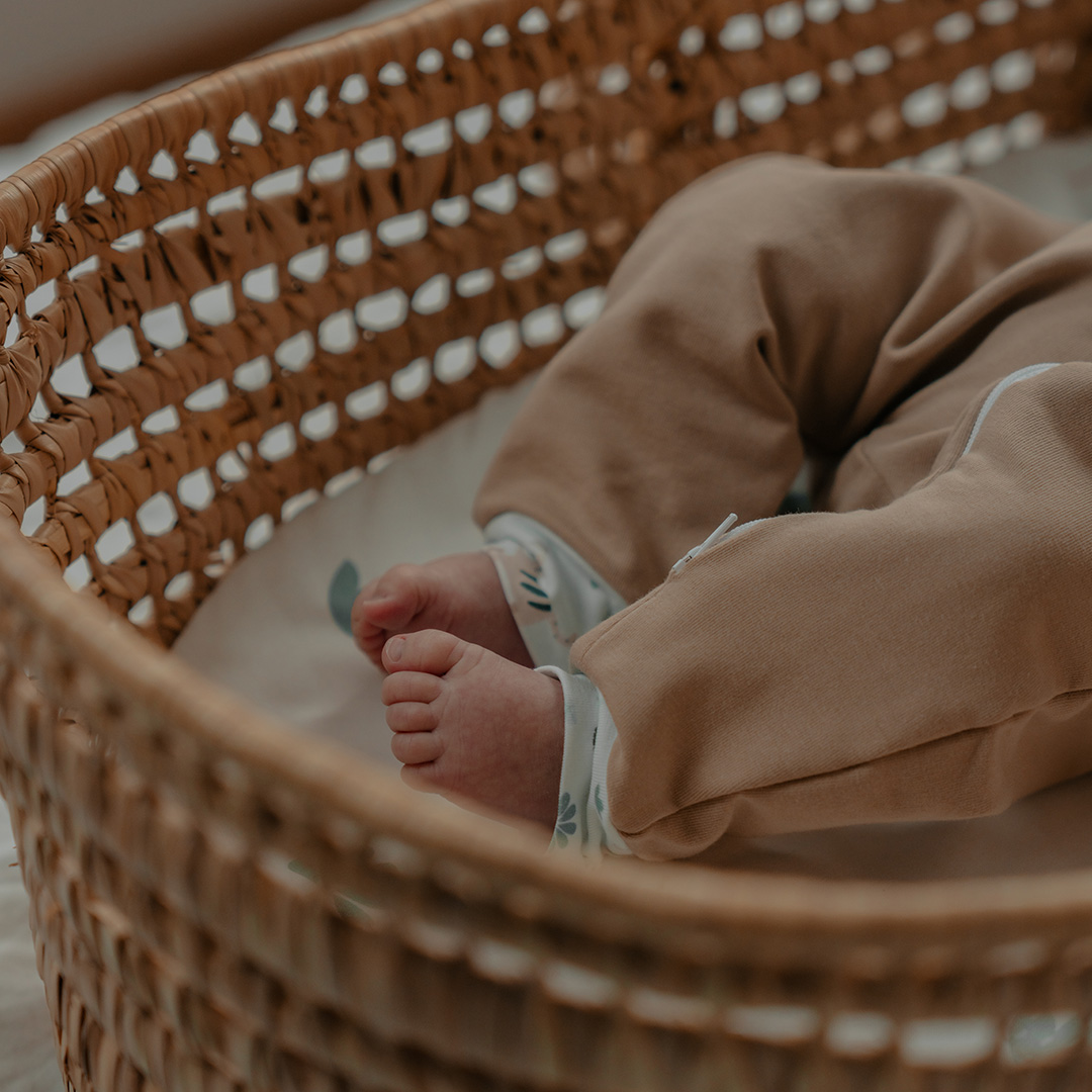 Kombinezon niemowlęcy dresowy Safari latte gallery 5