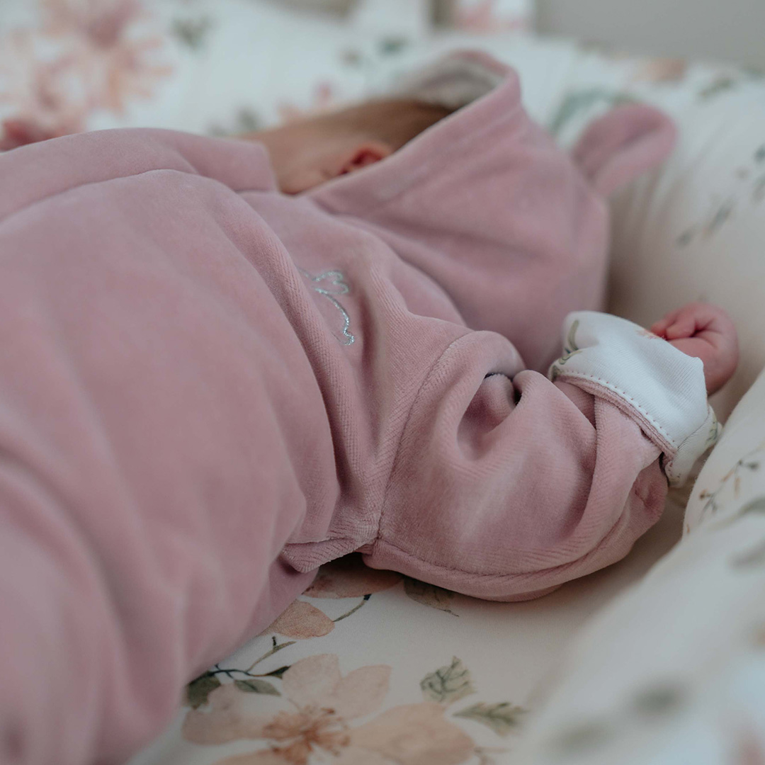 Kombinezon niemowlęcy welurowy Magiczny Ogród gallery 1