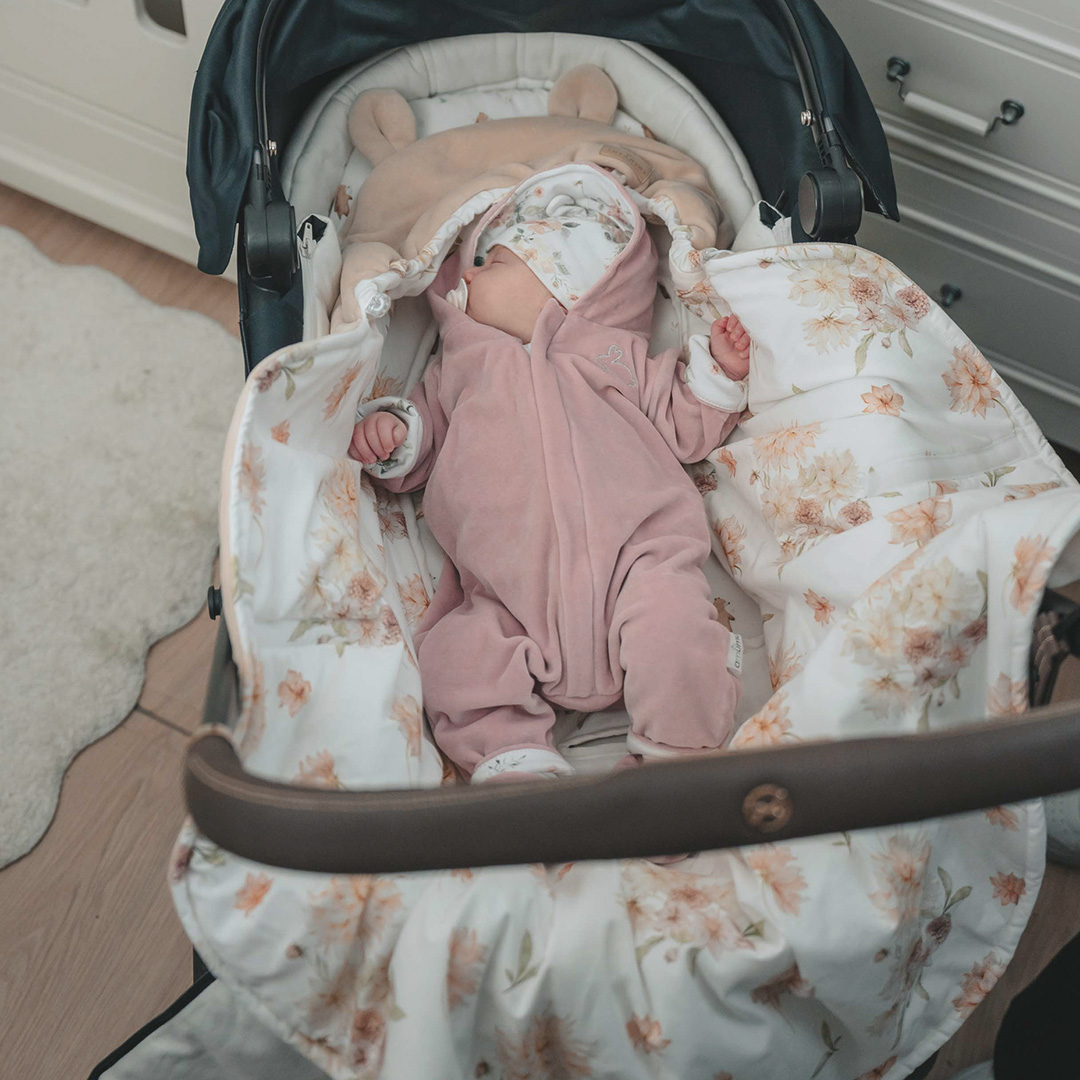 Kombinezon niemowlęcy welurowy Magiczny Ogród gallery 5