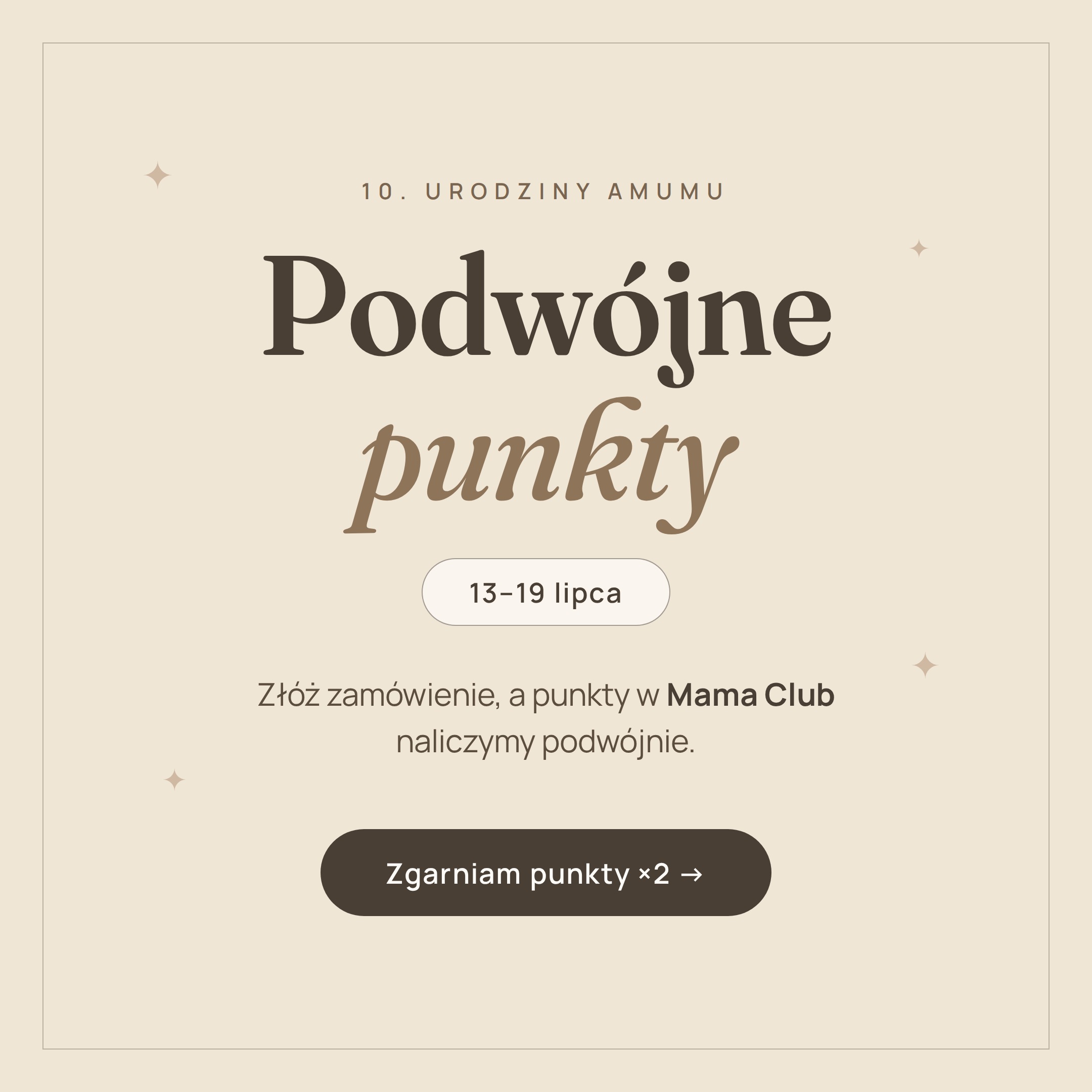 Urodzinowy konkurs Amumu na Instagramie