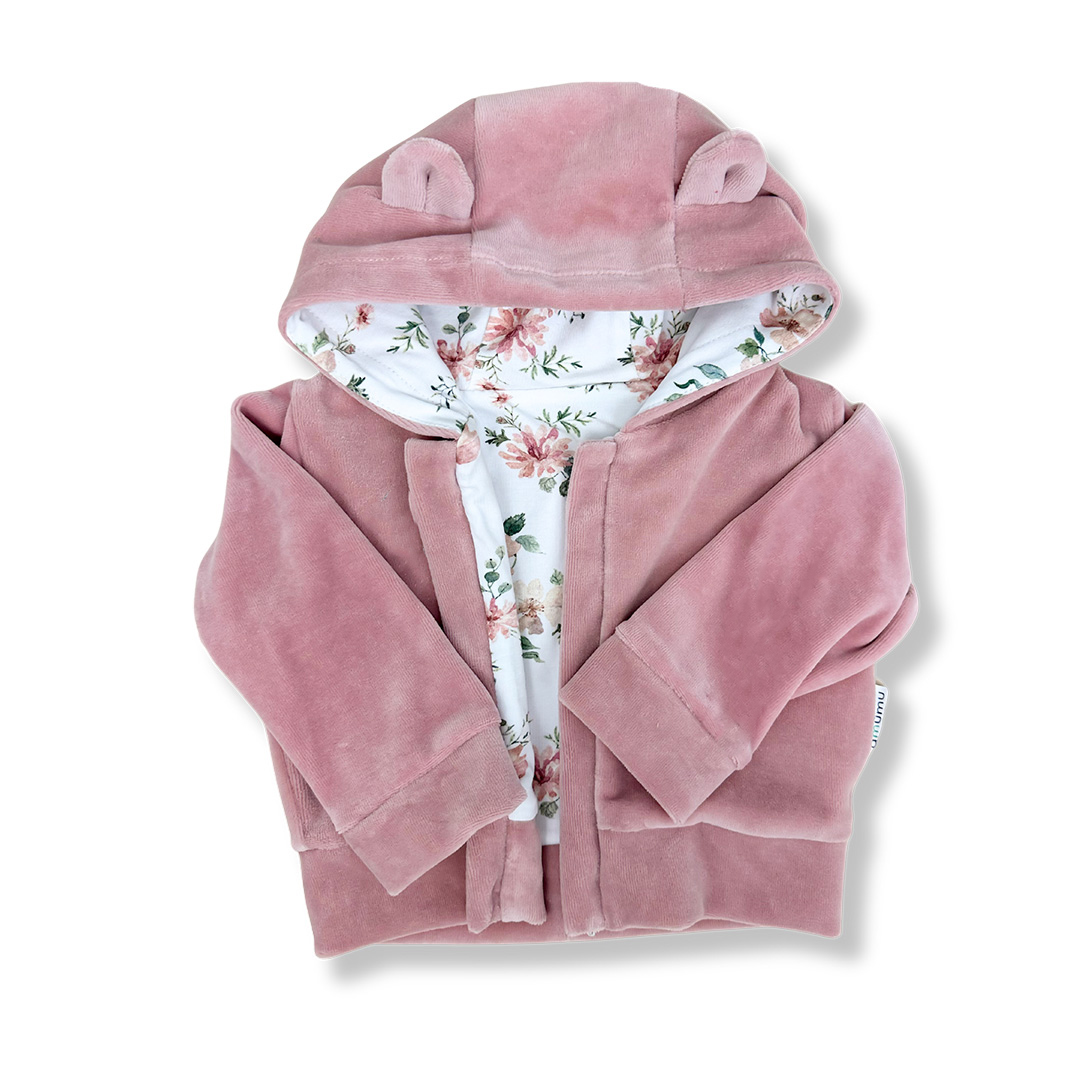 Bluza niemowlęca welurowa Magiczny Ogród