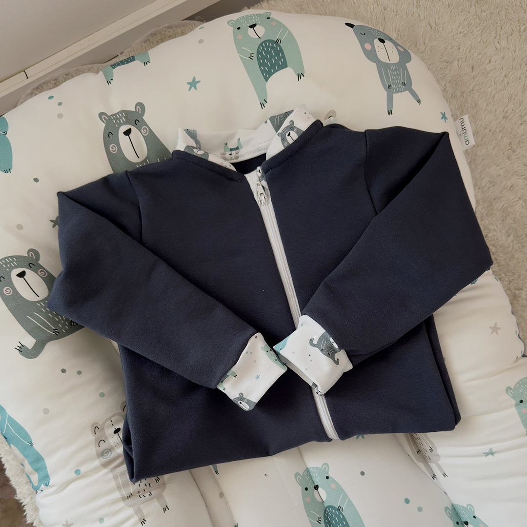 Kokon niemowlęcy/gniazdko Pastelowe Misie image 3