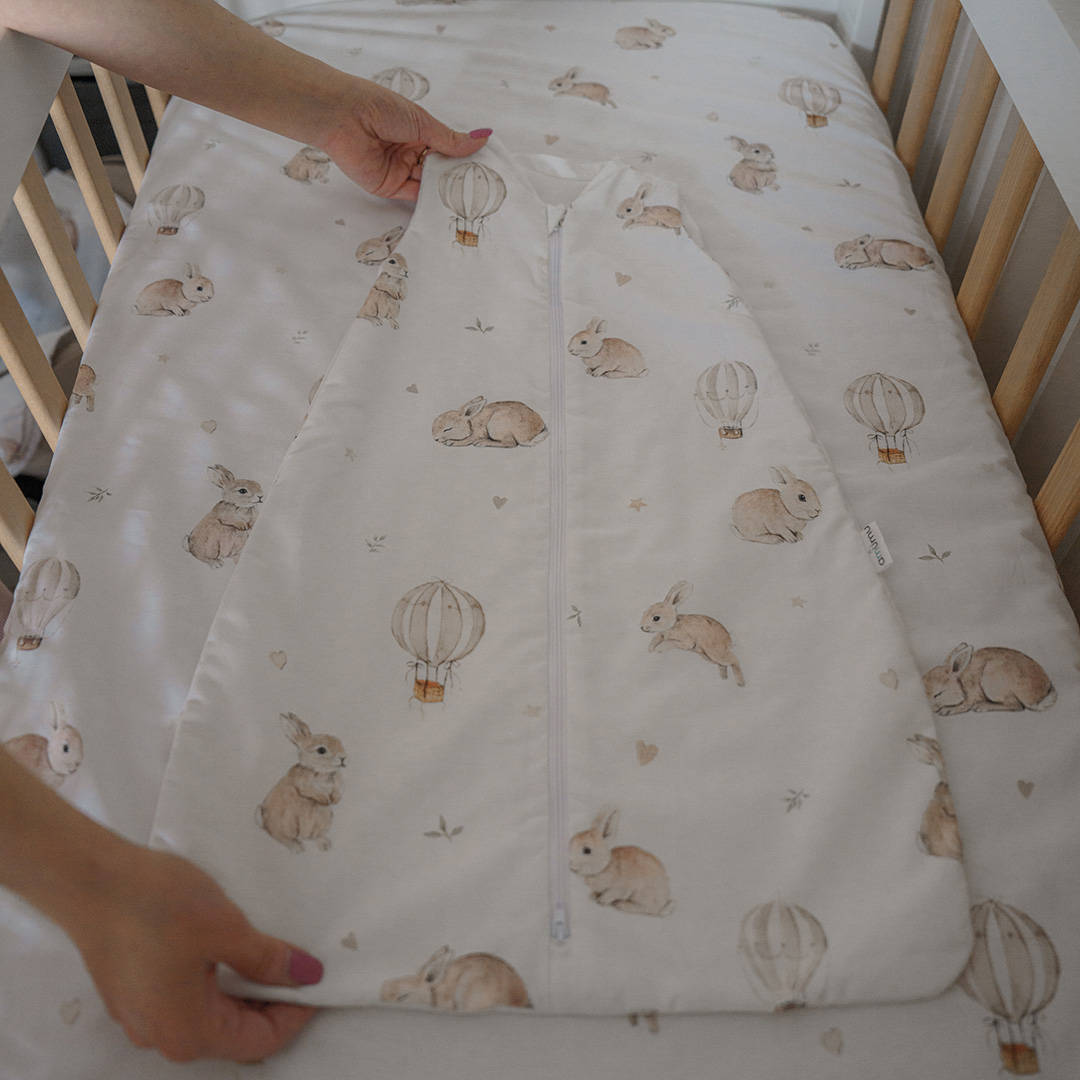Śpiworek do spania dla niemowlaka 1.0 TOG Króliczek Teodor 3-6 M image 2