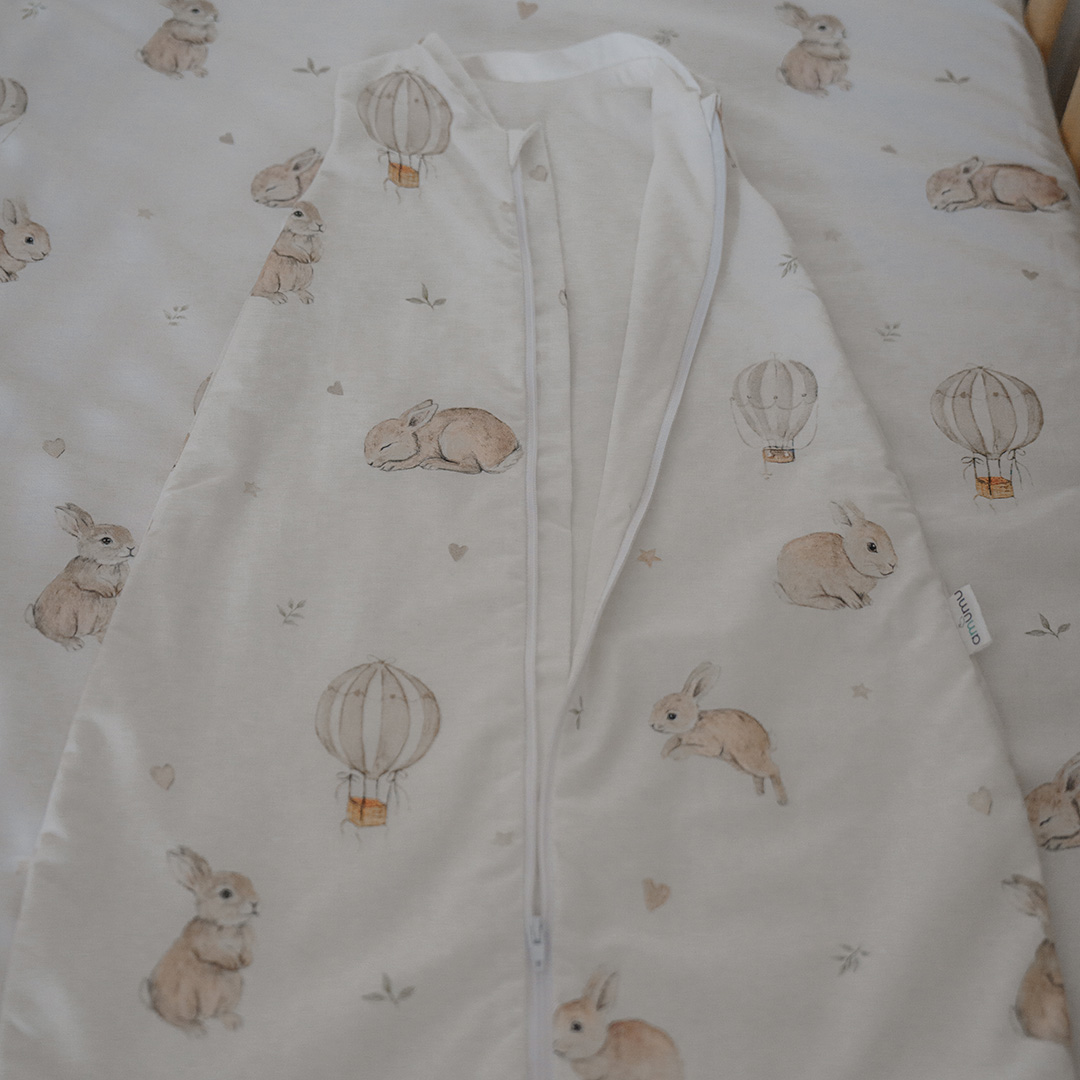 Śpiworek do spania dla niemowlaka 1.0 TOG Króliczek Teodor 3-6 M image 8