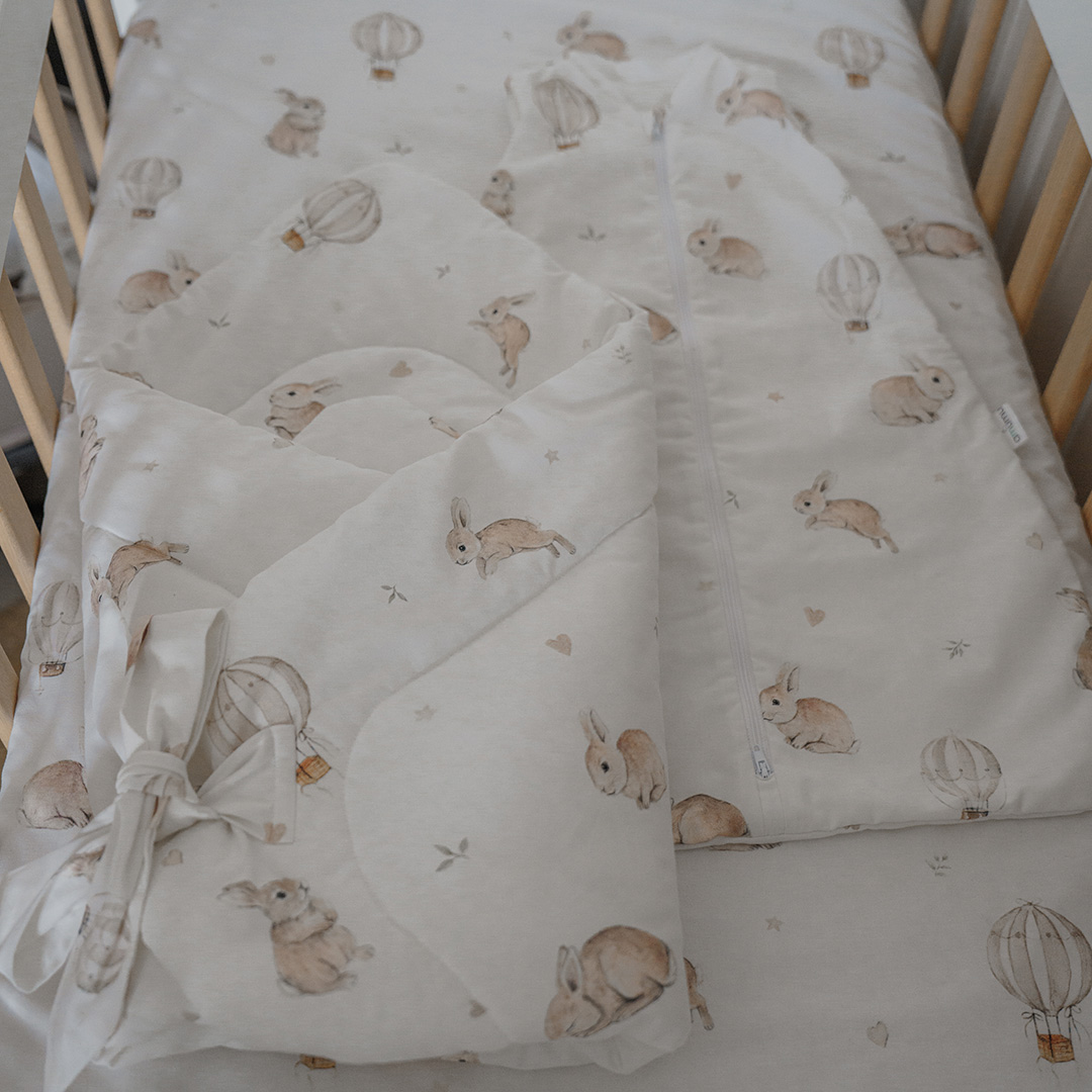 Rożek niemowlęcy bawełniany Królik Teodor image 4