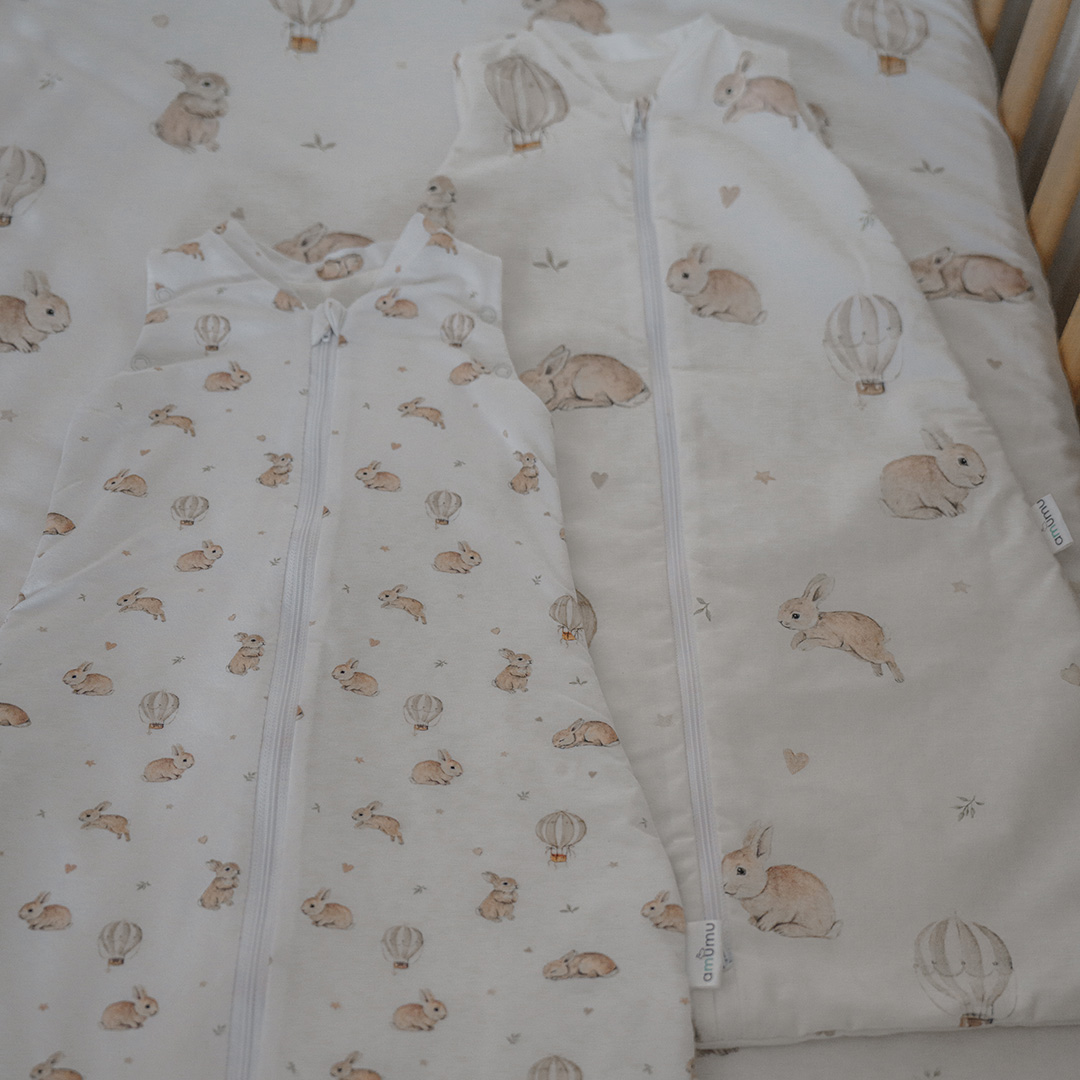 Śpiworek do spania dla niemowlaka 1.0 TOG Króliczek Teodor 3-6 M image 3