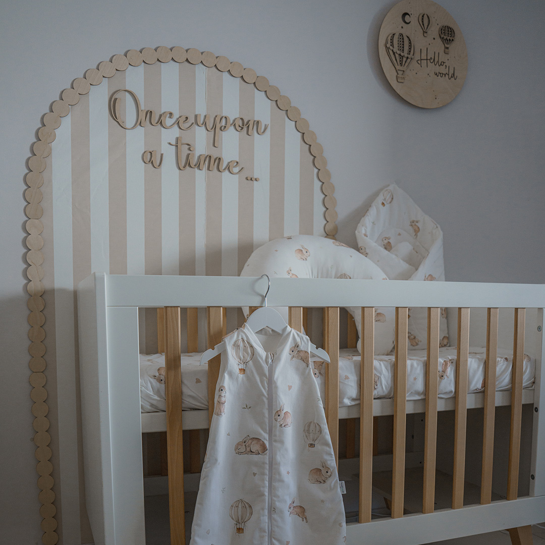 Śpiworek do spania dla niemowlaka 1.0 TOG Króliczek Teodor 3-6 M image 5