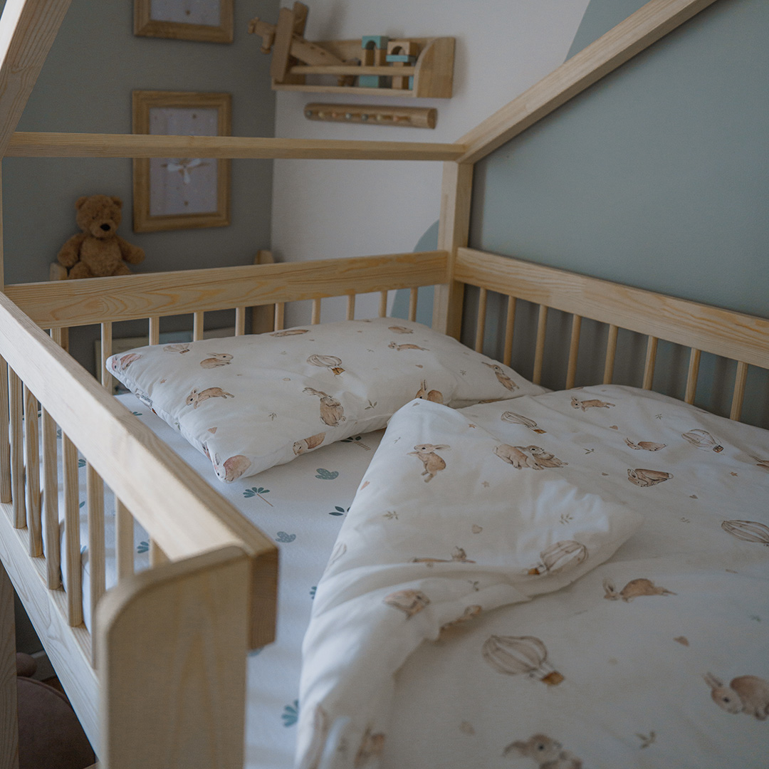 Pościel z wypełnieniem dla dzieci Królik Teodor L - 100x135