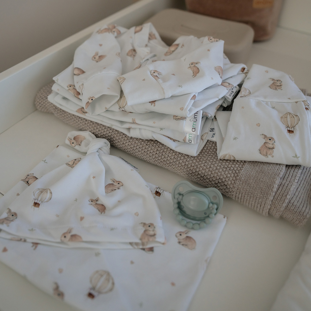 Spodenki niemowlęce legginsy Króliczek Teodor image 3