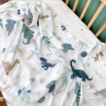 muslin dino wrap