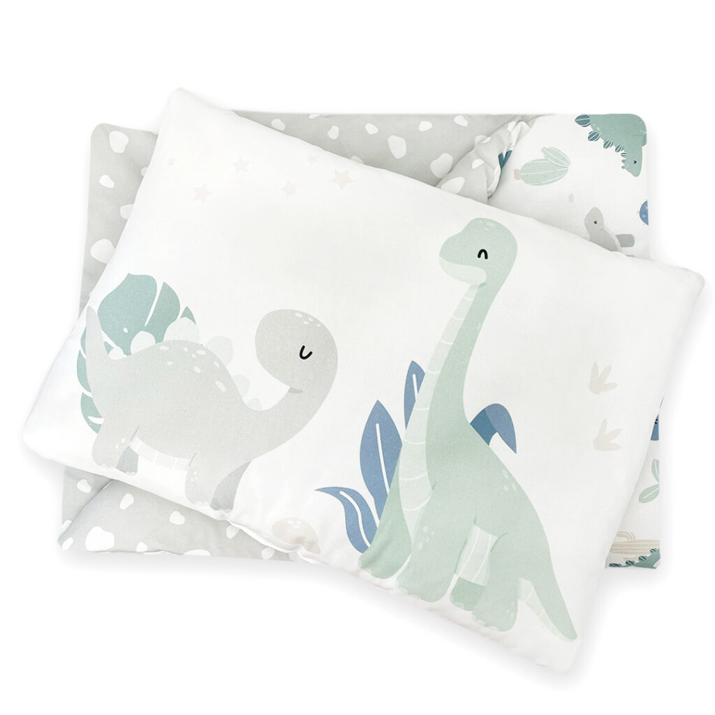 Bedding with filling for children Dino M 90x120 Amumu accessories for children