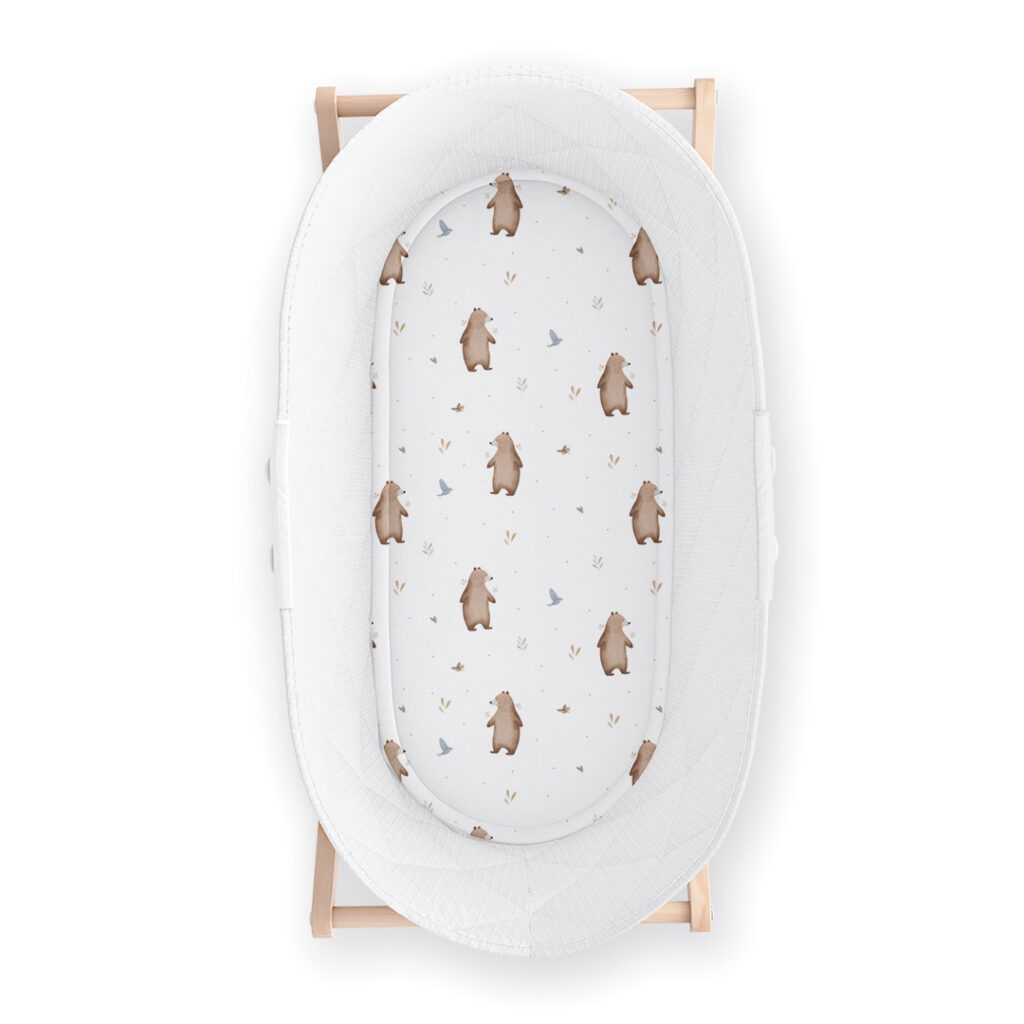 Gondola/moses basket sheet Safari (Kopia) Amumu accessories for
