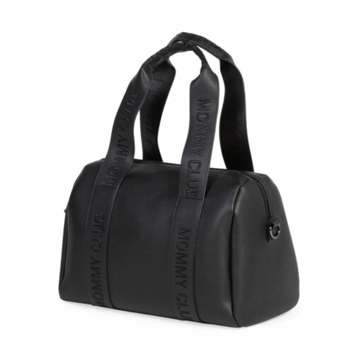 torba mommy czarna leather amumu