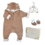 zestaw prezentowy kombinezon safari latte