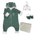 zestaw prezentowy safari zielony 62 68