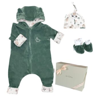 zestaw prezentowy safari zielony 62 68