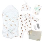 zestaw wyprawkowy do szpitala dla noworodka mis henry