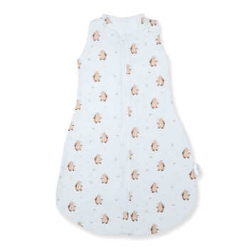 Sleeping wrap - sleeping bag 2-in-1 for newborn 1.5 TOG Henry bear
