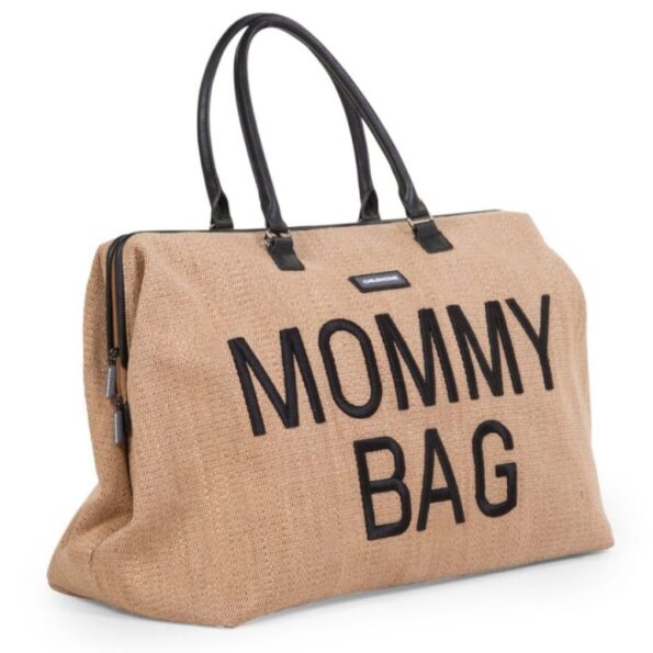 Childhome Torba Mommy Bag Raffia Look (2)