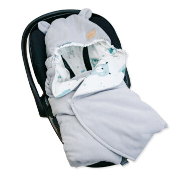 Car seat cover/ velour blanket Pastel Teddy Bears (Kopia)